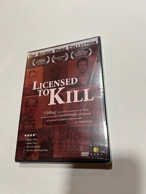 Licensed to Kill DVD - The Arthur Dong Collection. factory sealed brand new